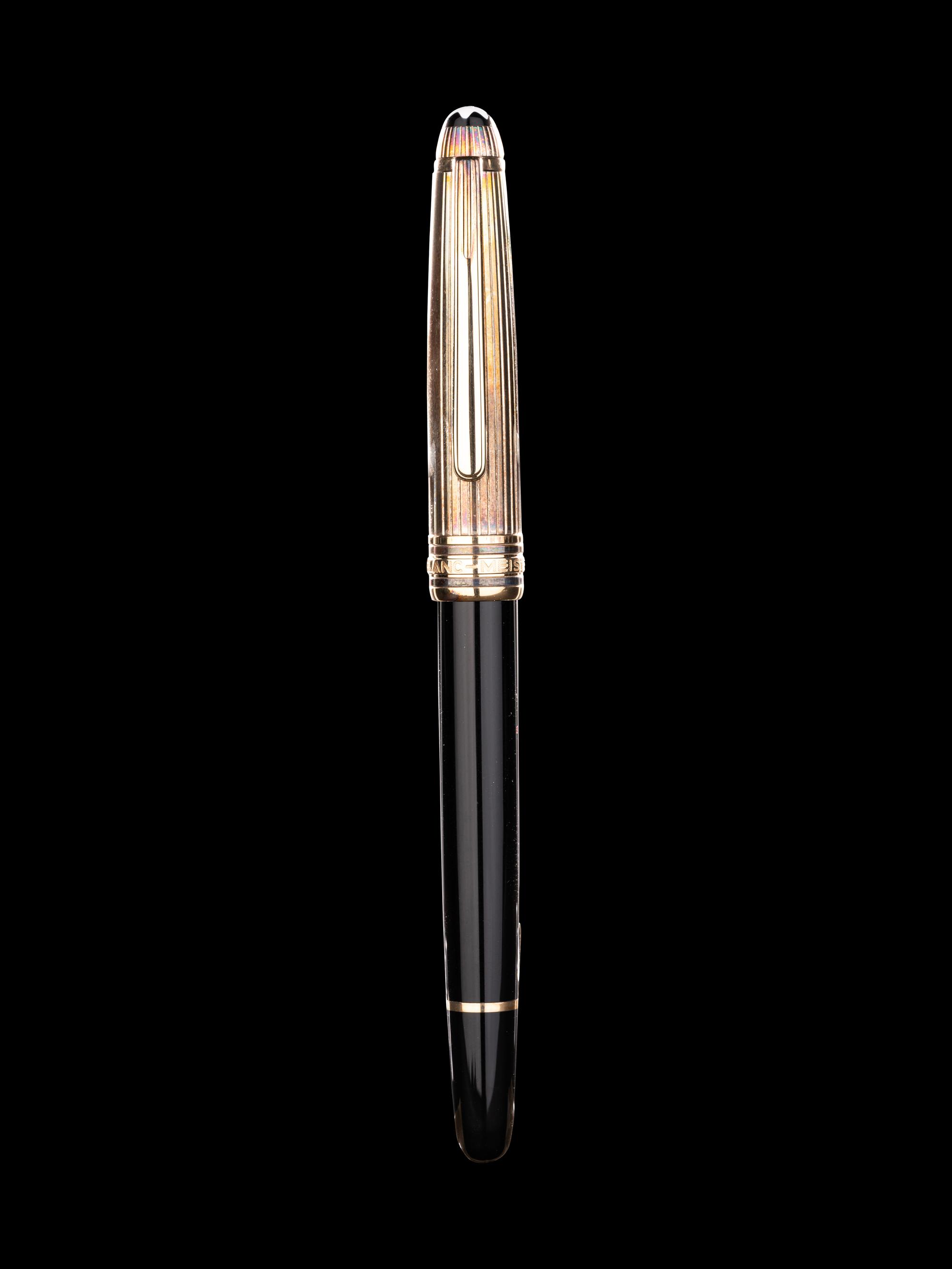 Montblanc: Meisterstuck-Doue Silver Mounted Fountain Pen