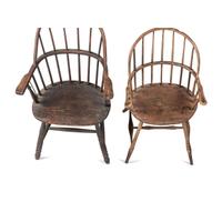 Two Bentwood Windsor Chairs