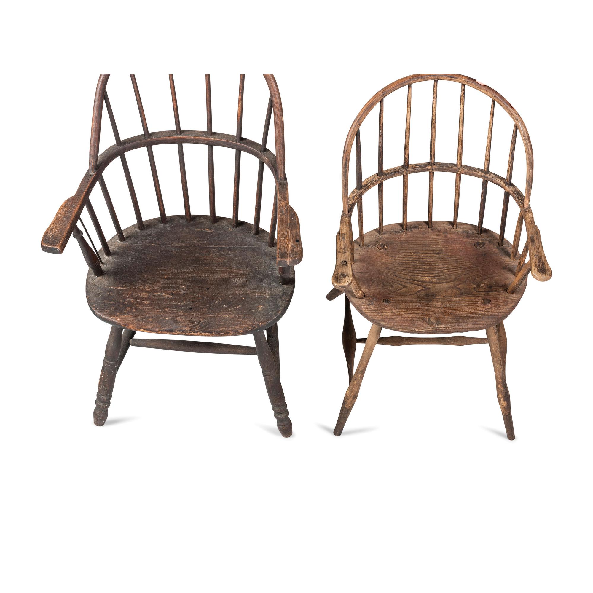 Two Bentwood Windsor Chairs