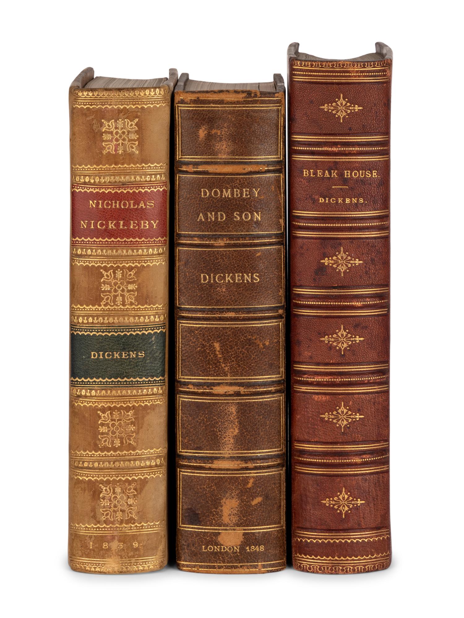 DICKENS, Charles (1812-1870). A group of 3 works, including: