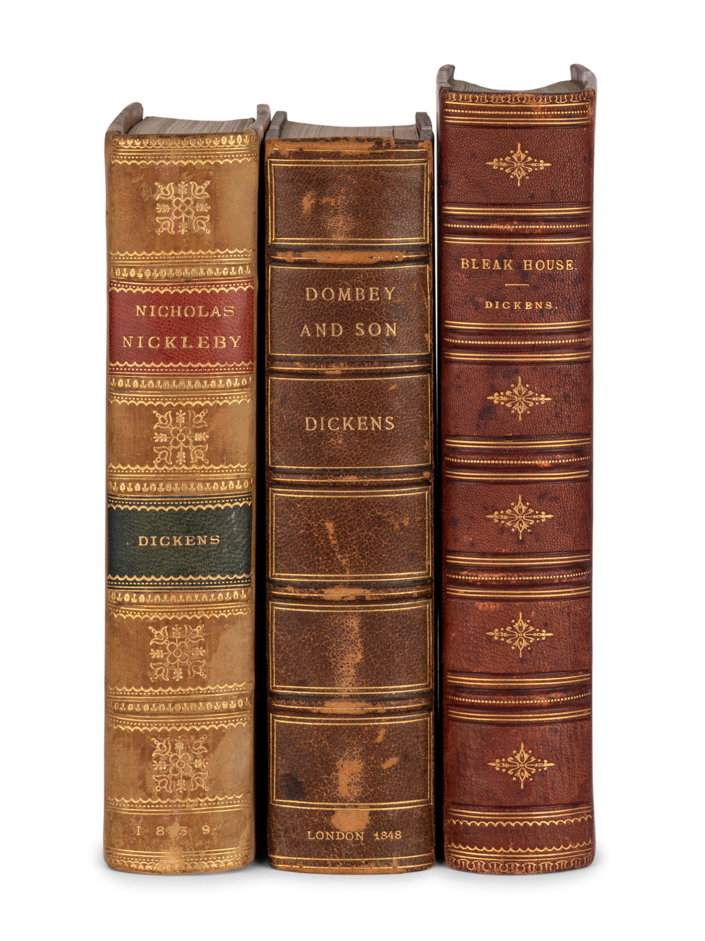 DICKENS, Charles (1812-1870). A group of 3 works, including: