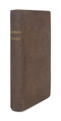 EMERSON, Ralph Waldo (1803-1882). Essays. Boston: James Munroe and Company, 1841.