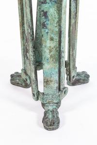 An Italian Bronze Basin Height 39 1/2 x diameter 15 inches. — CHIURAZZI FOUNDRIES, FIRST QUARTER 20TH CENTURY
