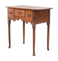 A George I Style Oak Dressing Table