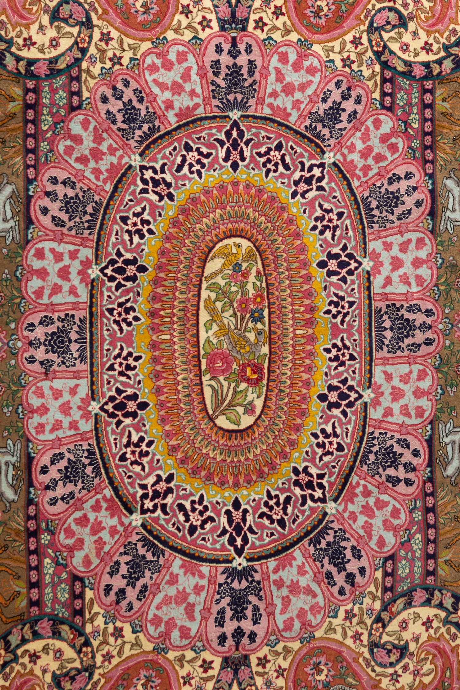 A Kirman Wool Rug