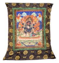 A Sino-Tibetan Thangka Depicting Mahakala