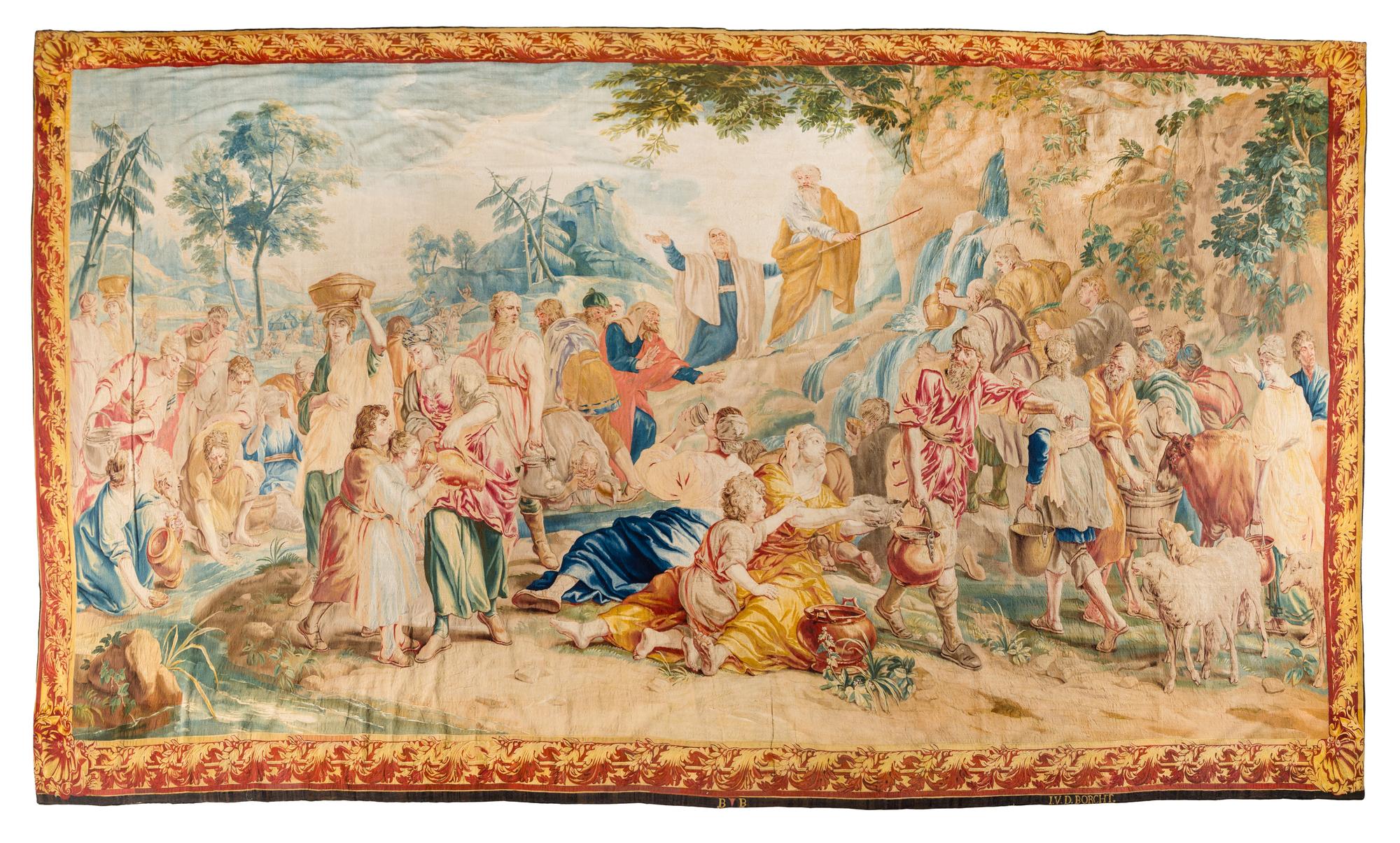 A Brussels Old Testament Tapestry from The Story of Moses