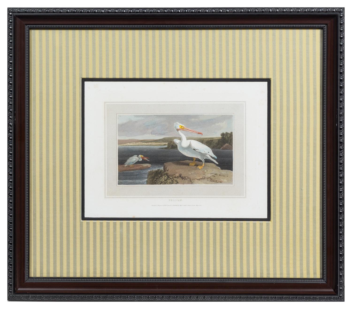 A Group of Four Prints Each 8 1/8 x 11 7/8 inches (visible).