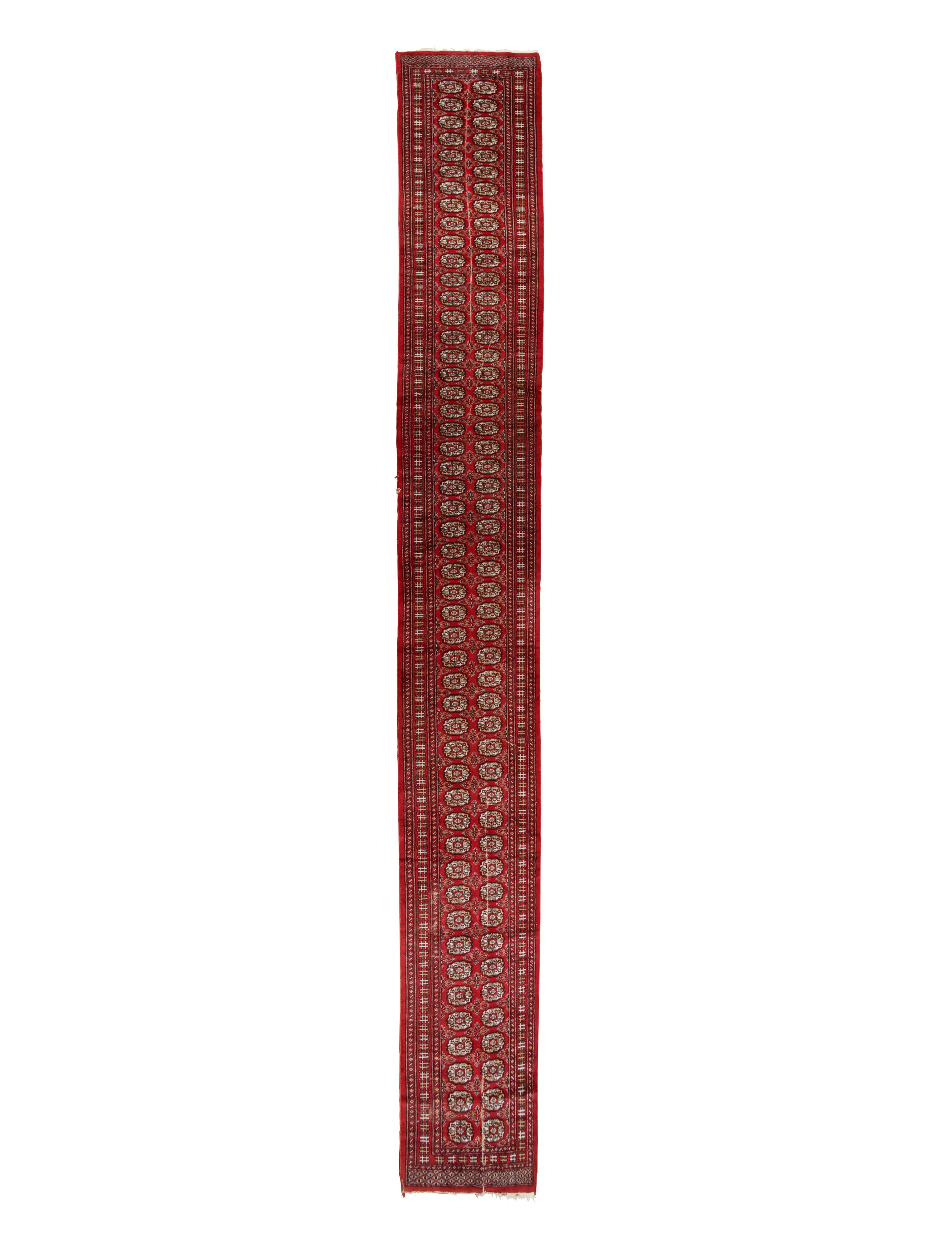 A Bokhara Wool Runner