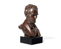 After Daniel Chester French (1850-1931), A Bronze Portrait Bust of Abraham Lincoln