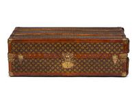 Louis Vuitton Malle-Armoire Steamer Wardrobe Trunk, Early 20th Century