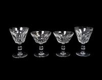 A Baccarat Glass Partial Stemware Service in the Caracas Pattern — 20TH CENTURY