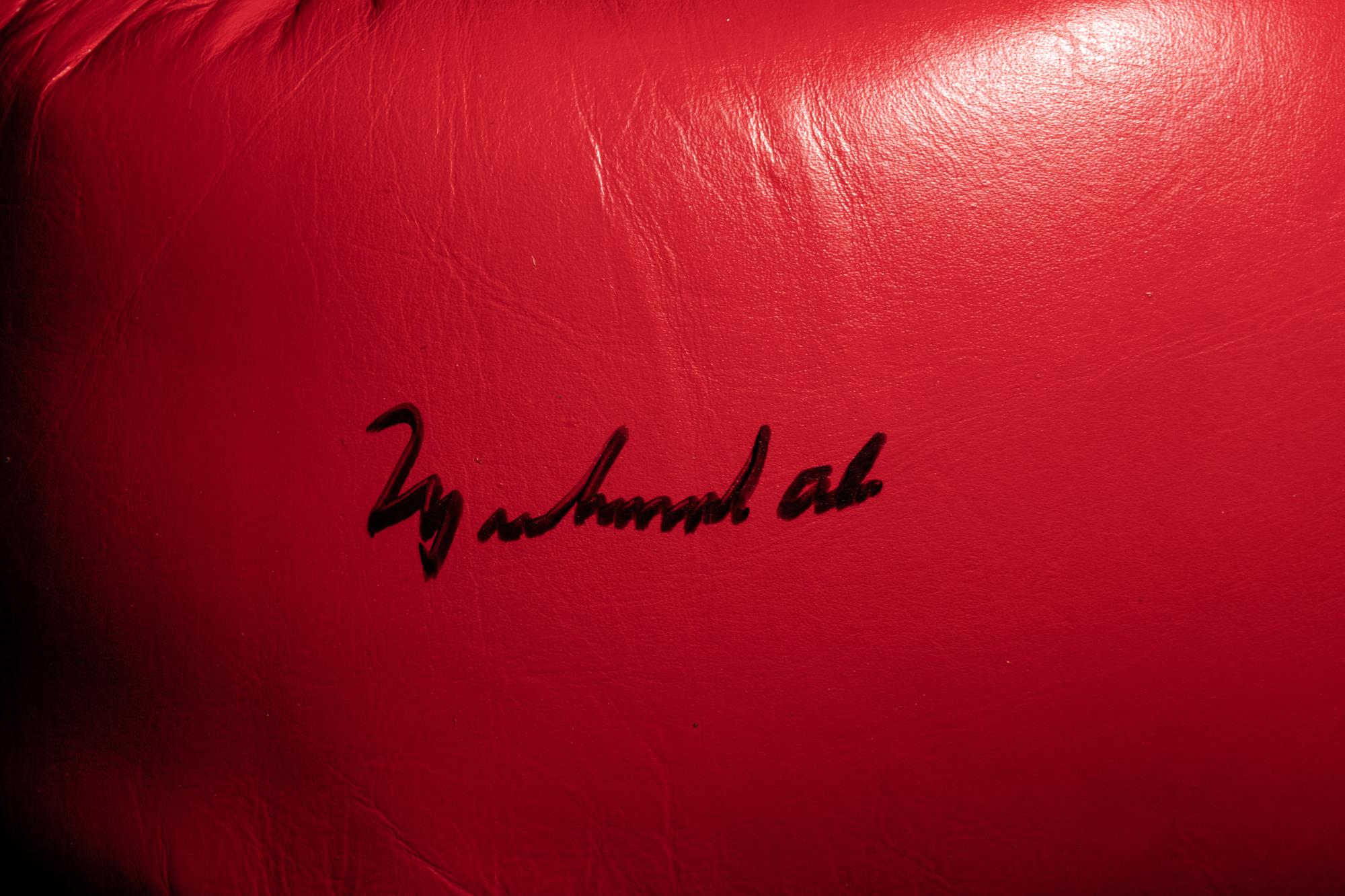 A Muhammad Ali Signed Autographed Everlast Boxing Glove (Left) Sourced Directly from Ali's G.O.A.T. Agency (BAS Beckett Authentication Services Certified),