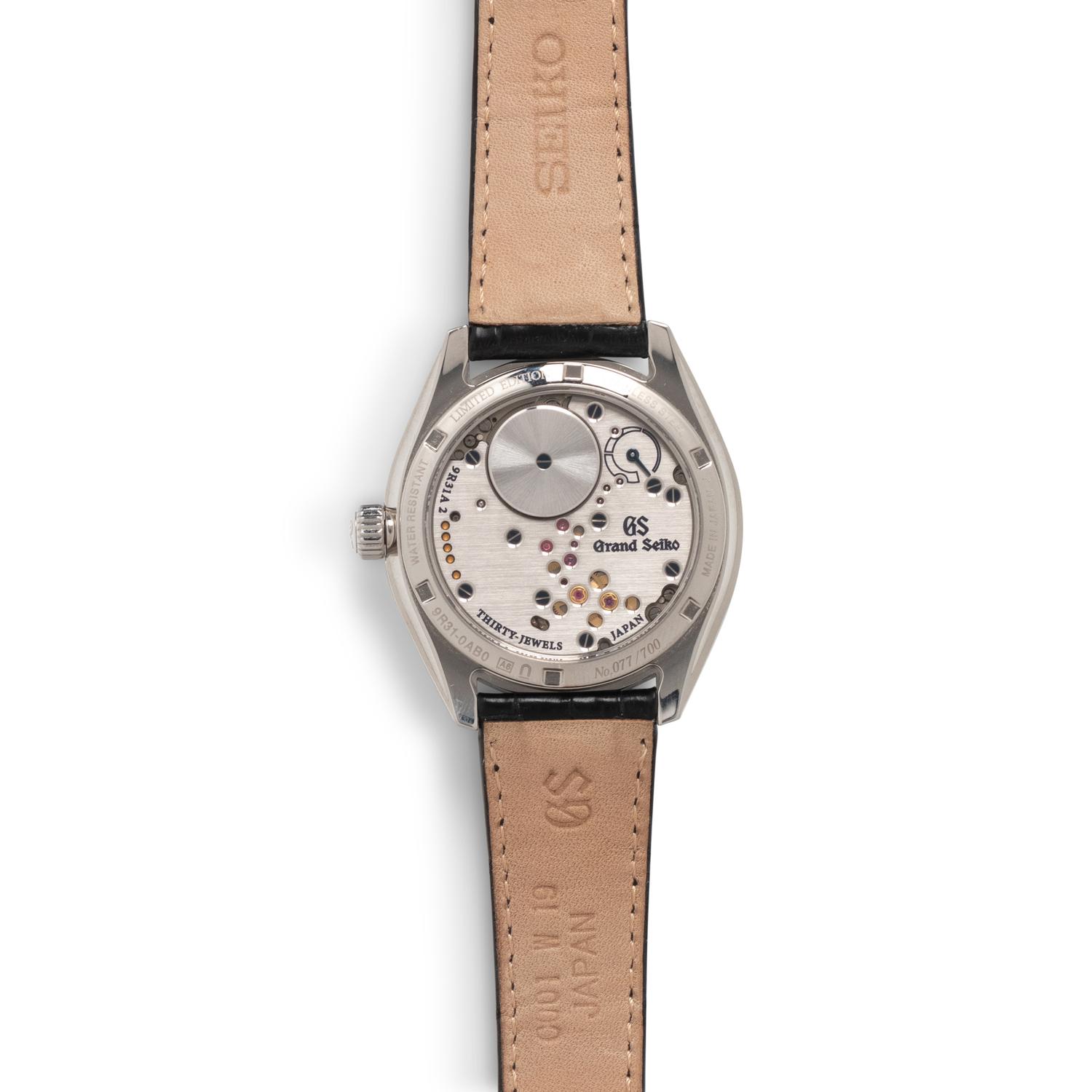 GRAND SEIKO, STAINLESS STEEL 'SPRING DRIVE' WATCH
