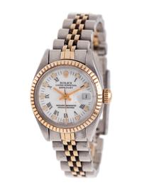 ROLEX, STAINLESS STEEL AND YELLOW GOLD REF. 6917 'OYSTER PERPETUAL DATEJUST' WRISTWATCH, CIRCA 1981