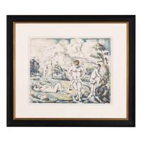 Paul Cézanne (French, 1839-1906) — Les Baigneurs (grande planche) , 1896-1897