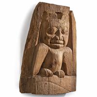 Tsimshian Carved Wood Totemic Fragment