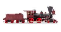 A KTM Polychrome O-Gauge B&O Railroad: William Mason 4-4-0 Locomotive and Tender
