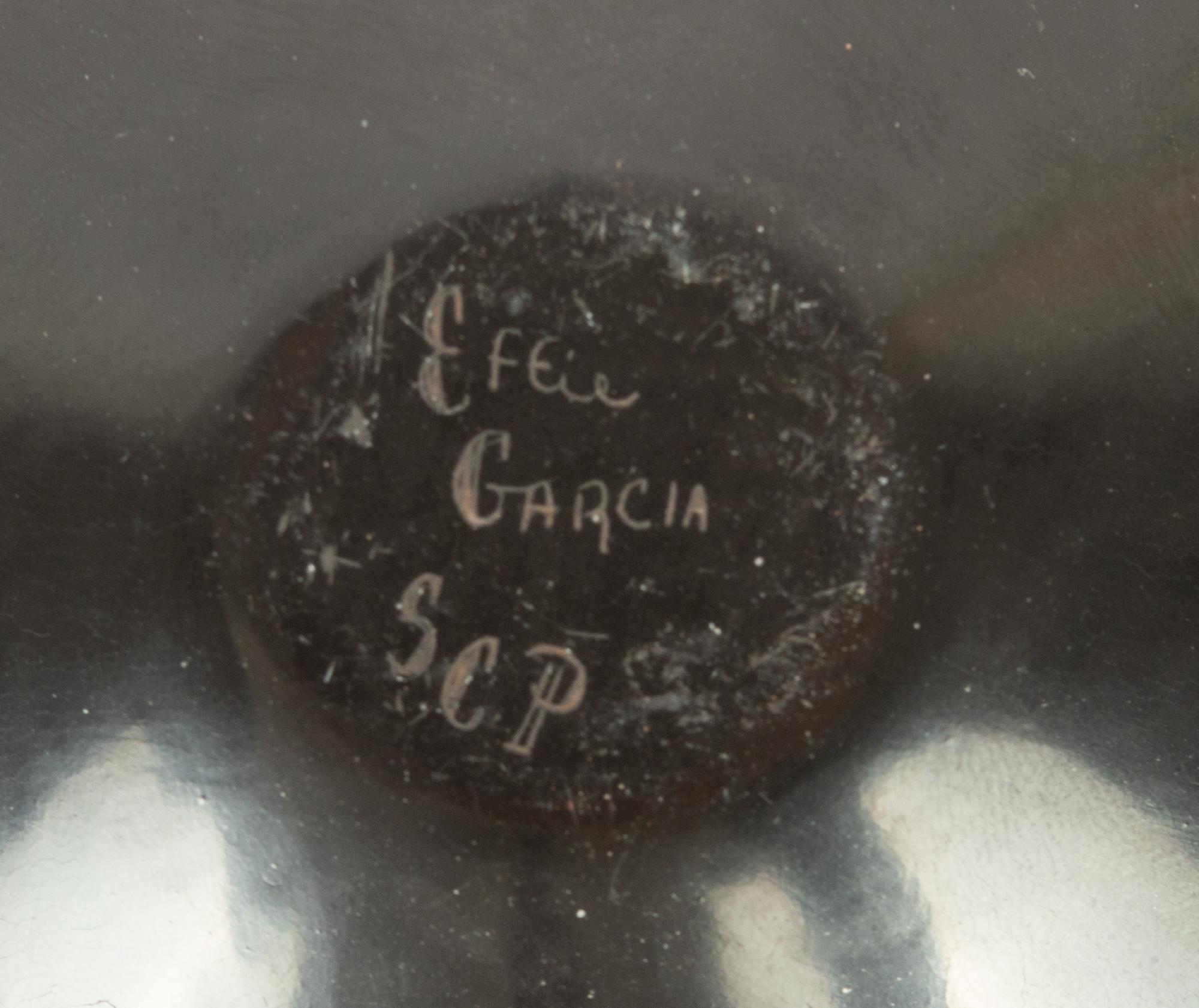 Carved Blackware Pottery