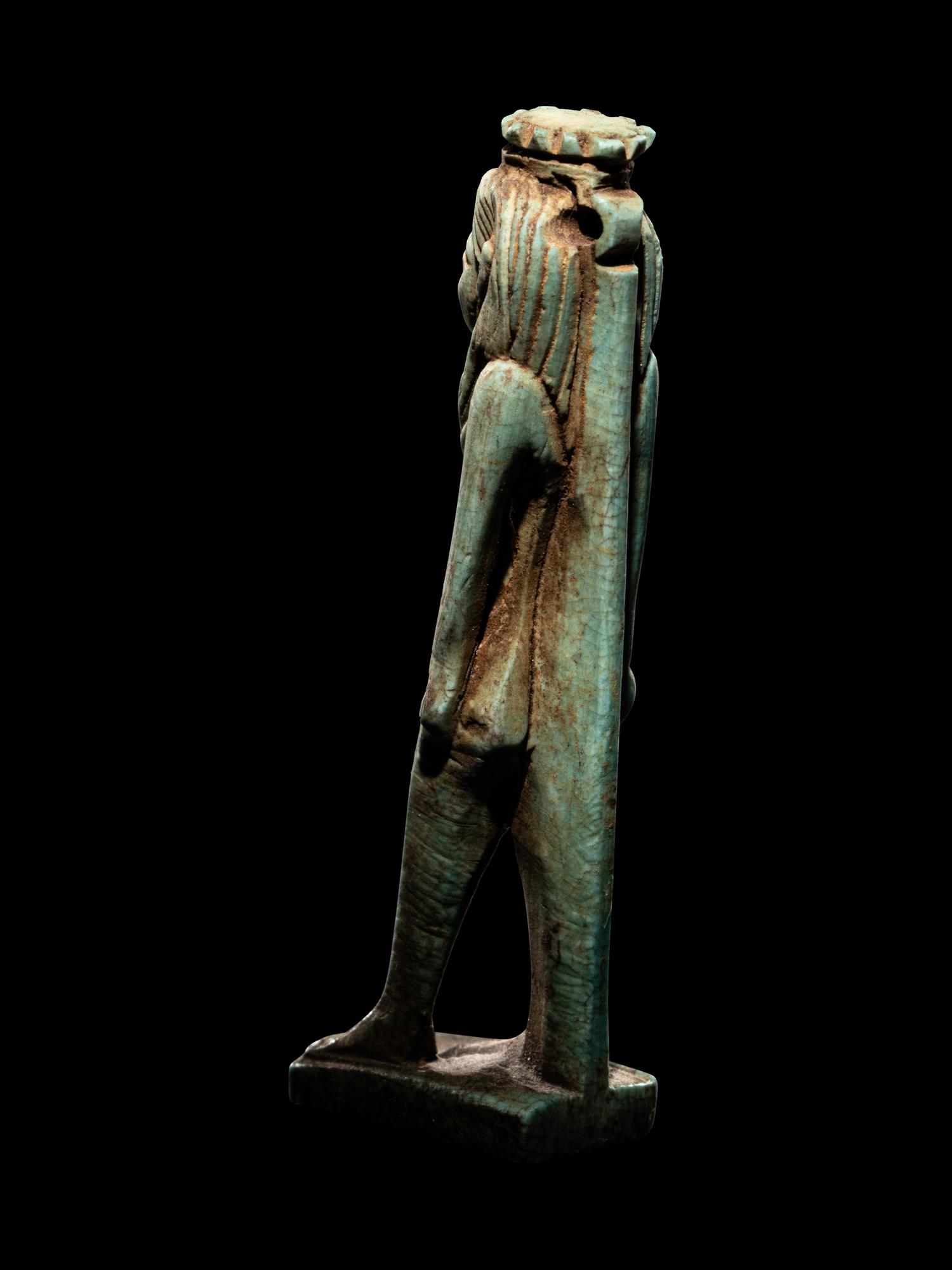 An Egyptian Faience Isis