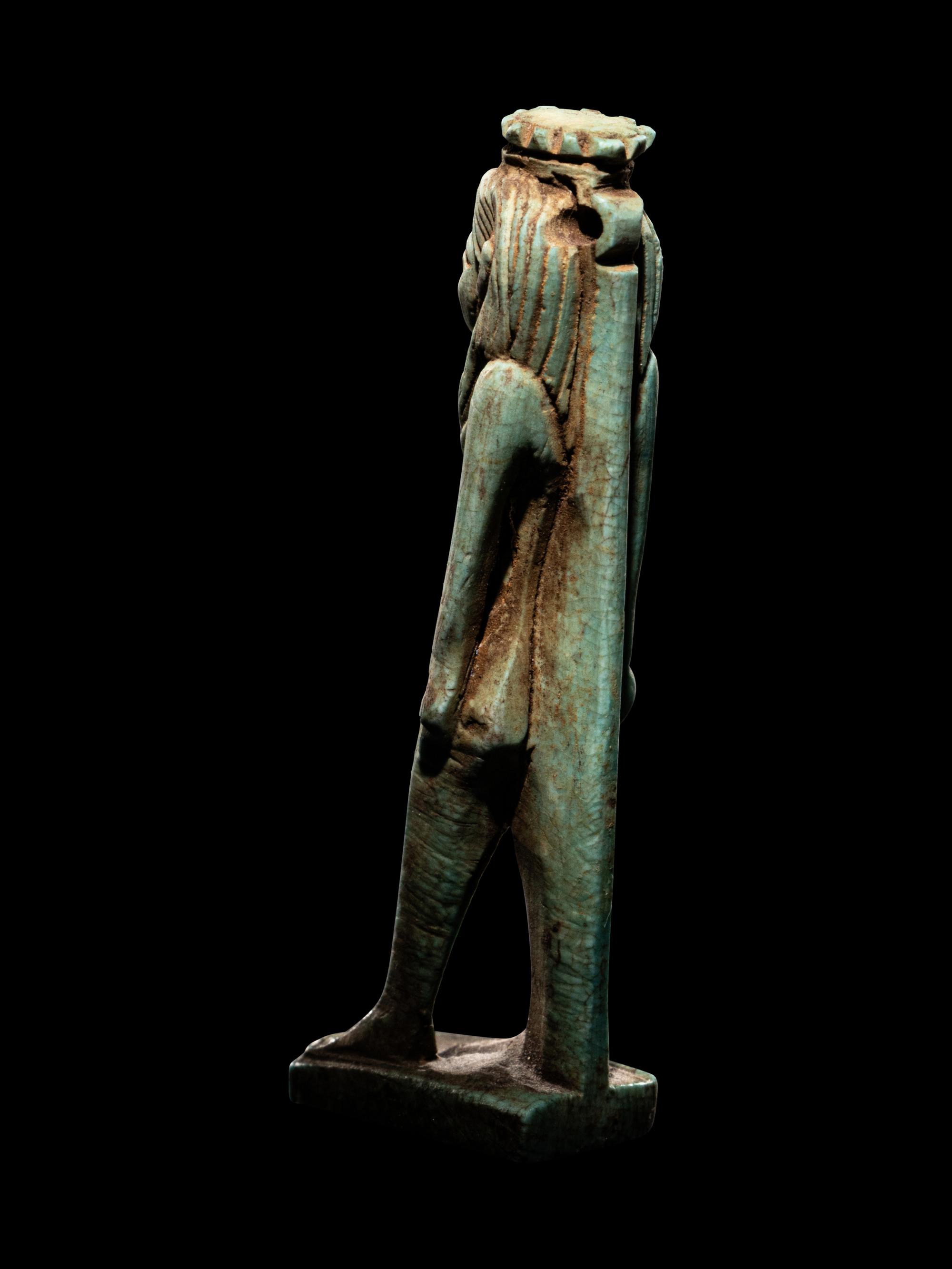 An Egyptian Faience Isis