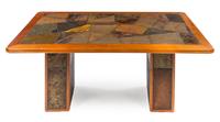 A Haslev Mobelsnedkeri Style Table Height 43 1/2 x width 70 1/2 inches. — 20TH CENTURY