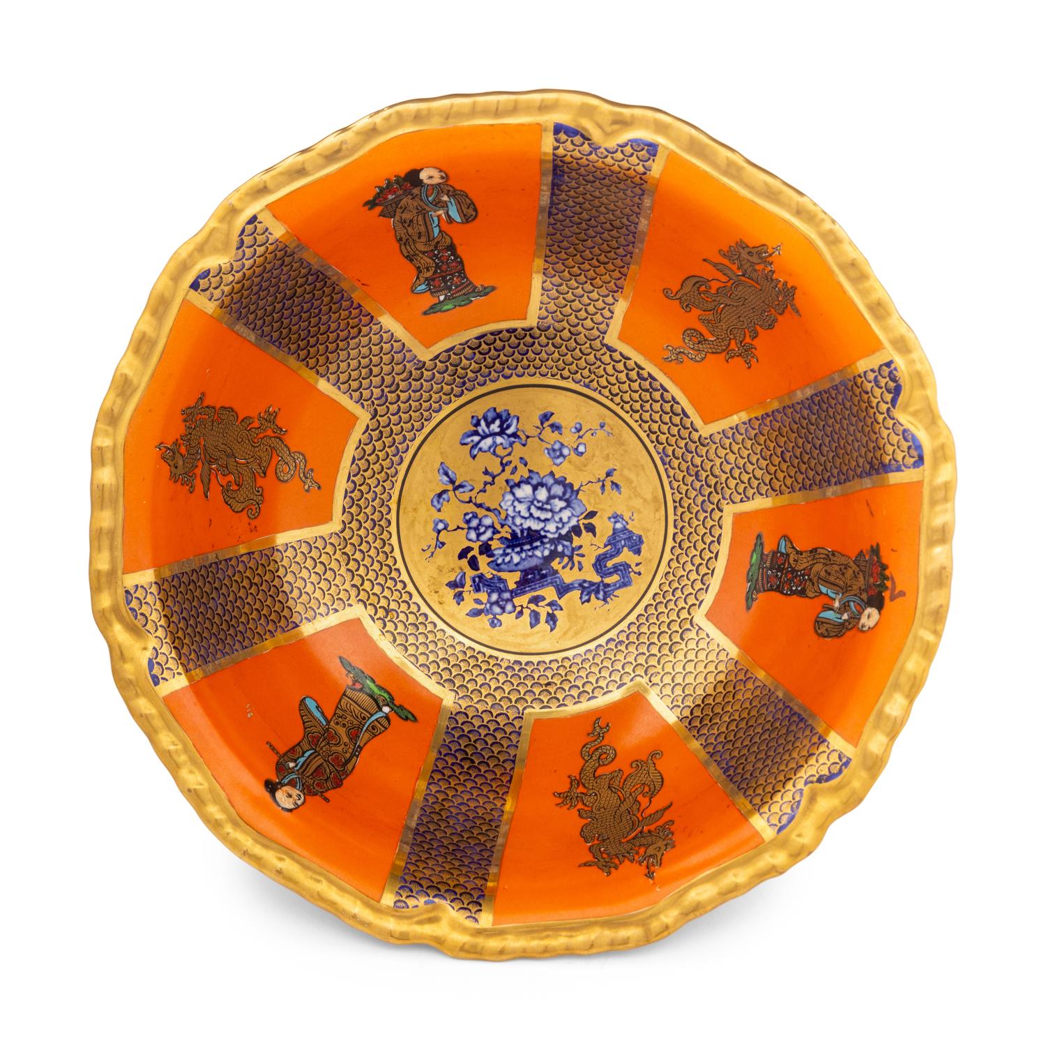 A Masons Ironstone Footed Bowl