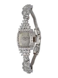 HAMILTON, DIAMOND WRISTWATCH