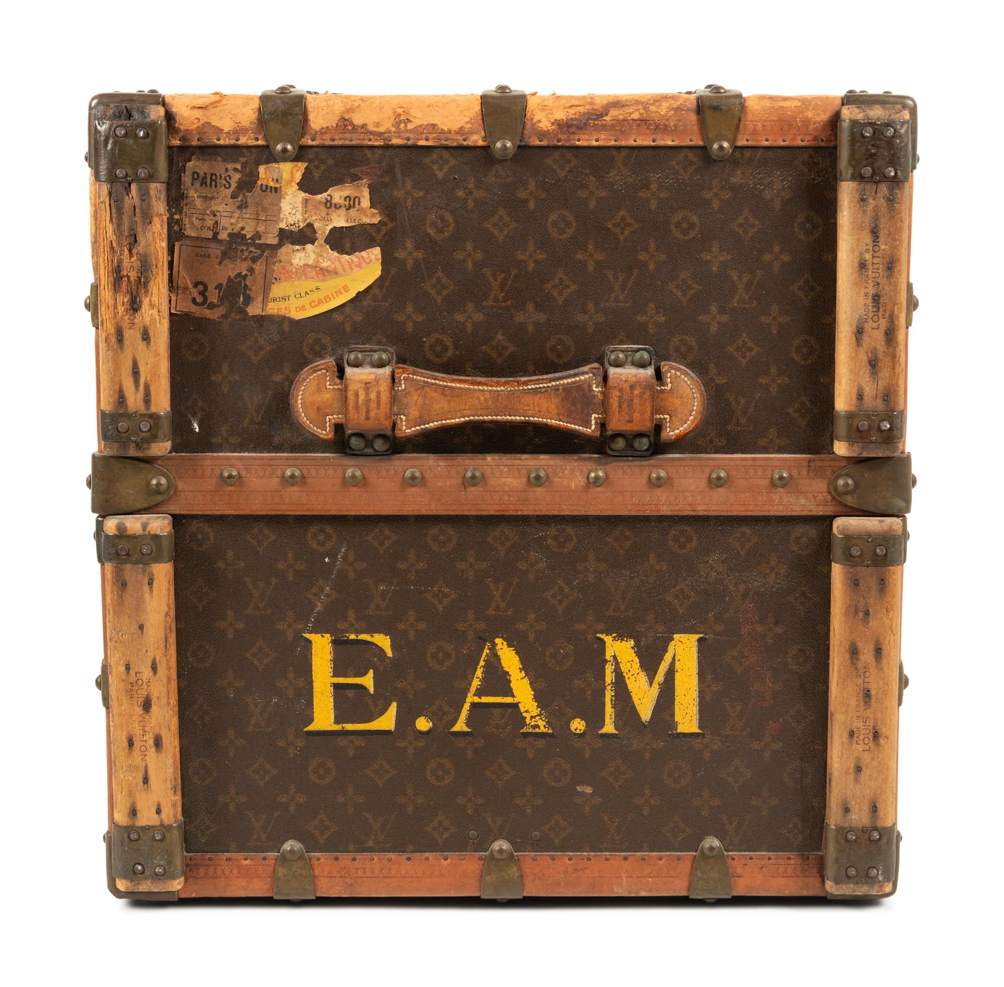 Louis Vuitton Wardrobe Steamer Trunk, Early 20th Century