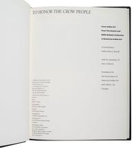 [PLAINS] To Honor the Crow People: Crow Indian Art from the Goelet and Edith Gallatin Collection of American Indian Art