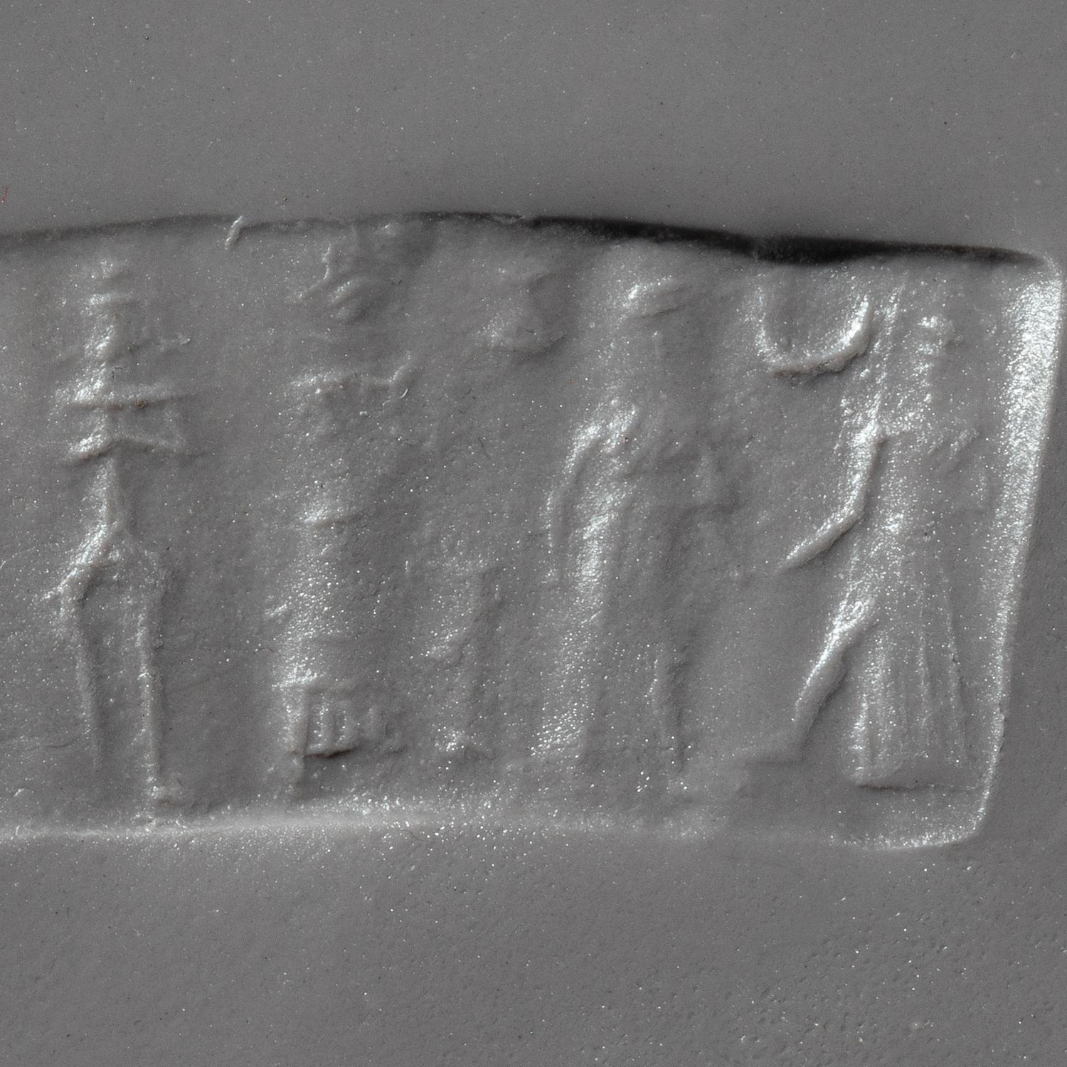 Nine Near Eastern Stone Cylinder Seals