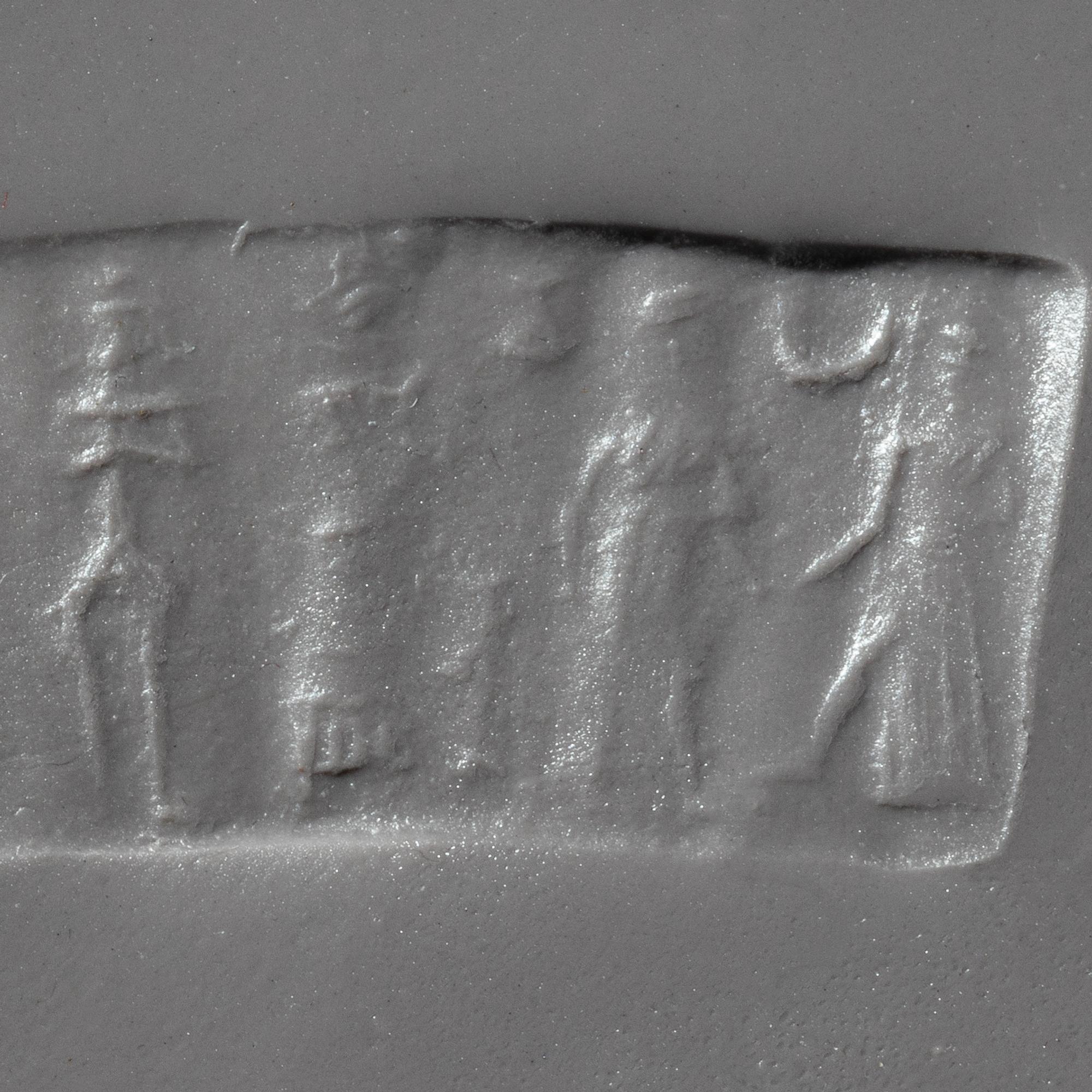 Nine Near Eastern Stone Cylinder Seals