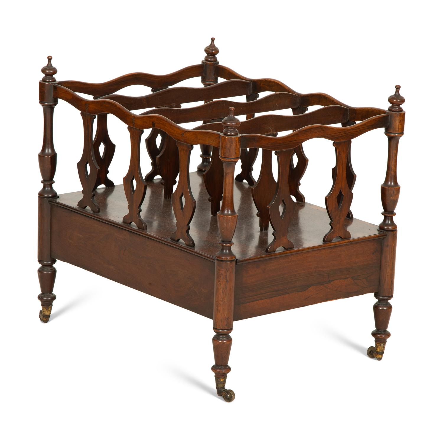 A Regency Rosewood Canterbury