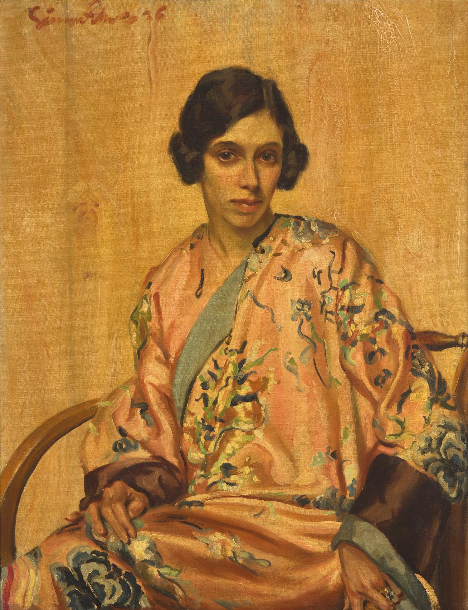 Portrait of Barbara Wythes Elwes , 1926