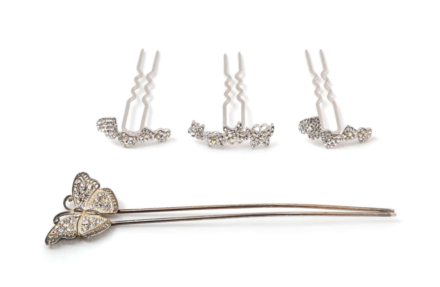 Four Silvertone Hairpins, 1990-2000s