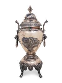 An American Silver Coffee Urn