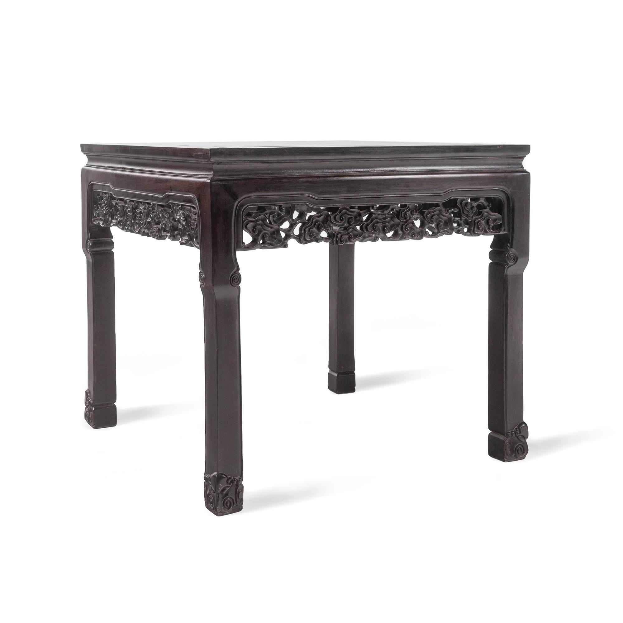 Two Chinese Hardwood Tables
