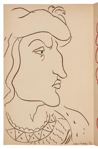 MATISSE, Henri (1869-1954), illustrator. -- ORLEANS, Charles, Duc d' (1394-1465). Poemes. Paris: Tériade, 1950.