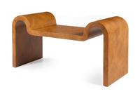 Karl Springer (German, 1931-1991), c. 1985, a bench