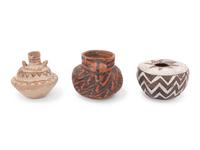 Collection of Anasazi Pottery, Miniature