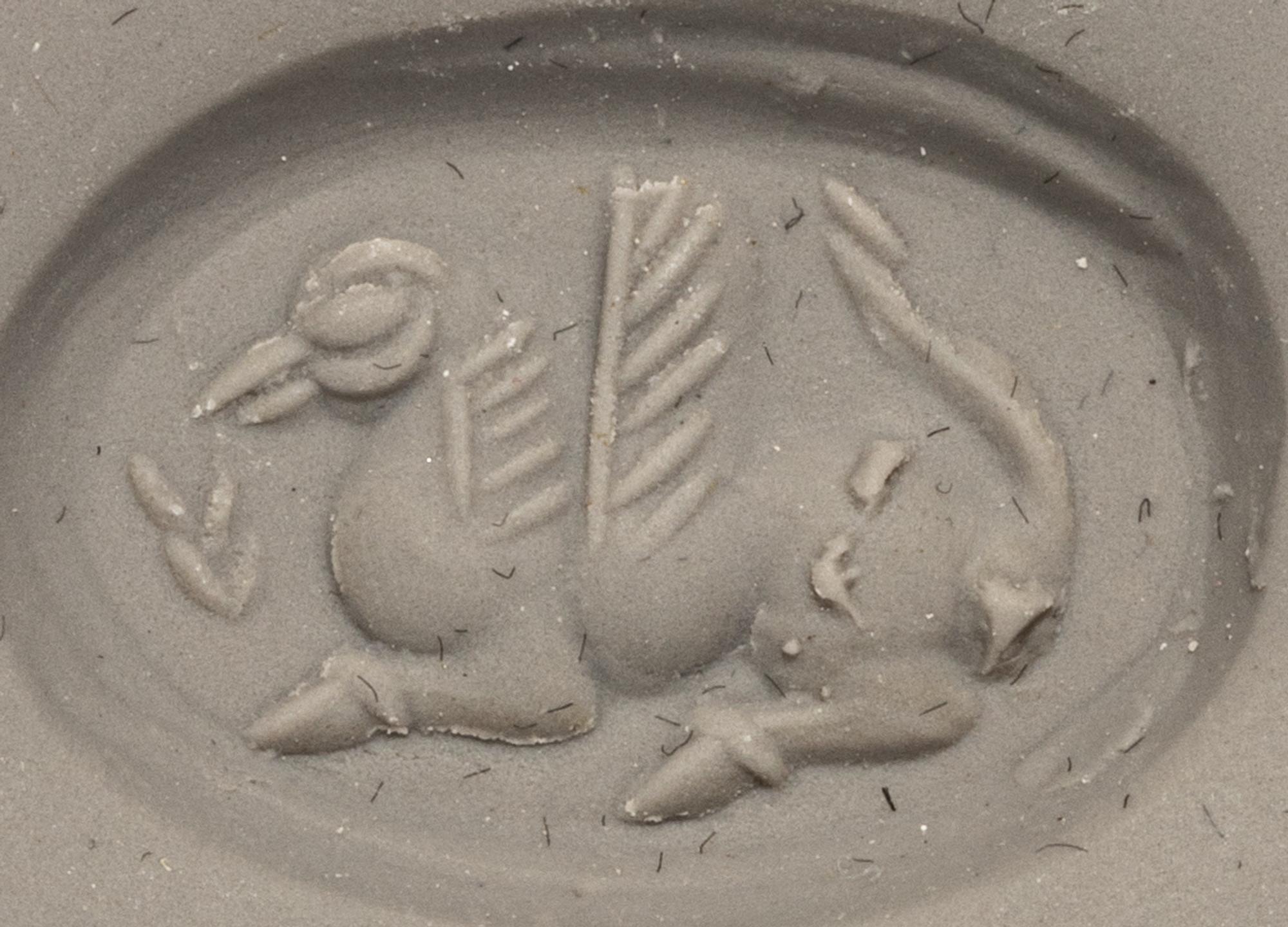 A Sasanian Rock Crystal Stamp Seal