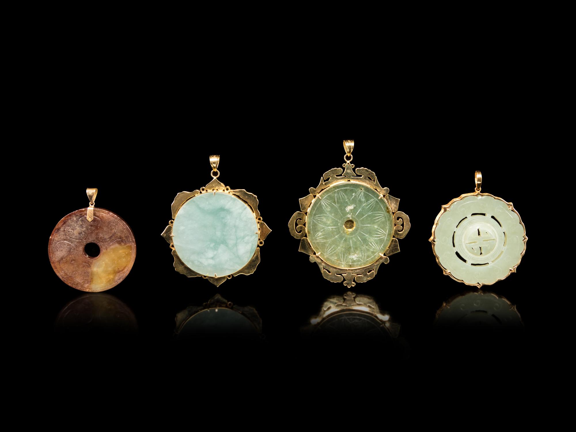 Four Jade Pendants