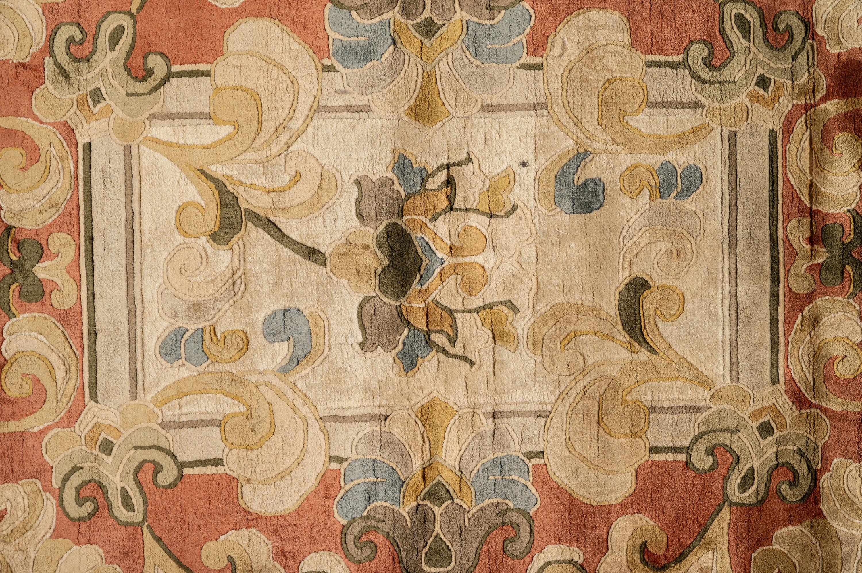 A Chinese Silk Rug