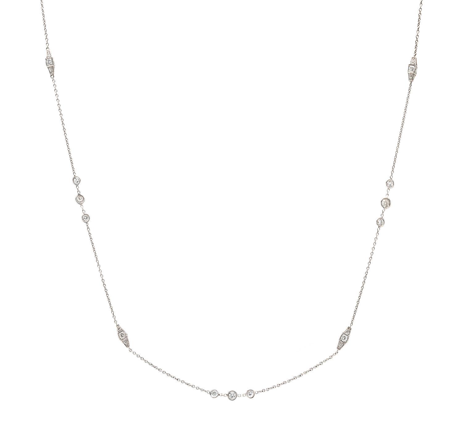 DIAMOND LONGCHAIN NECKLACE