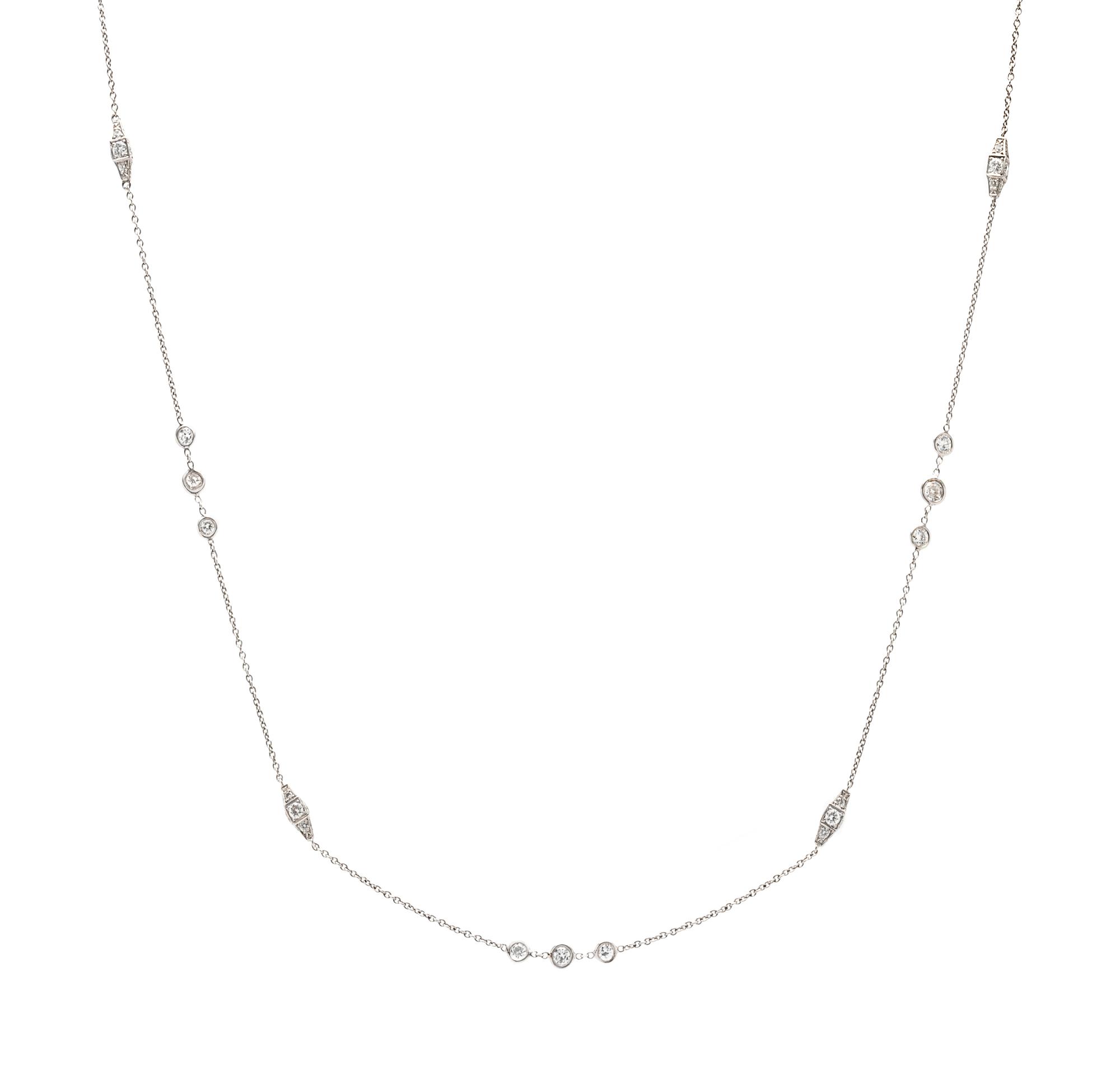 DIAMOND LONGCHAIN NECKLACE