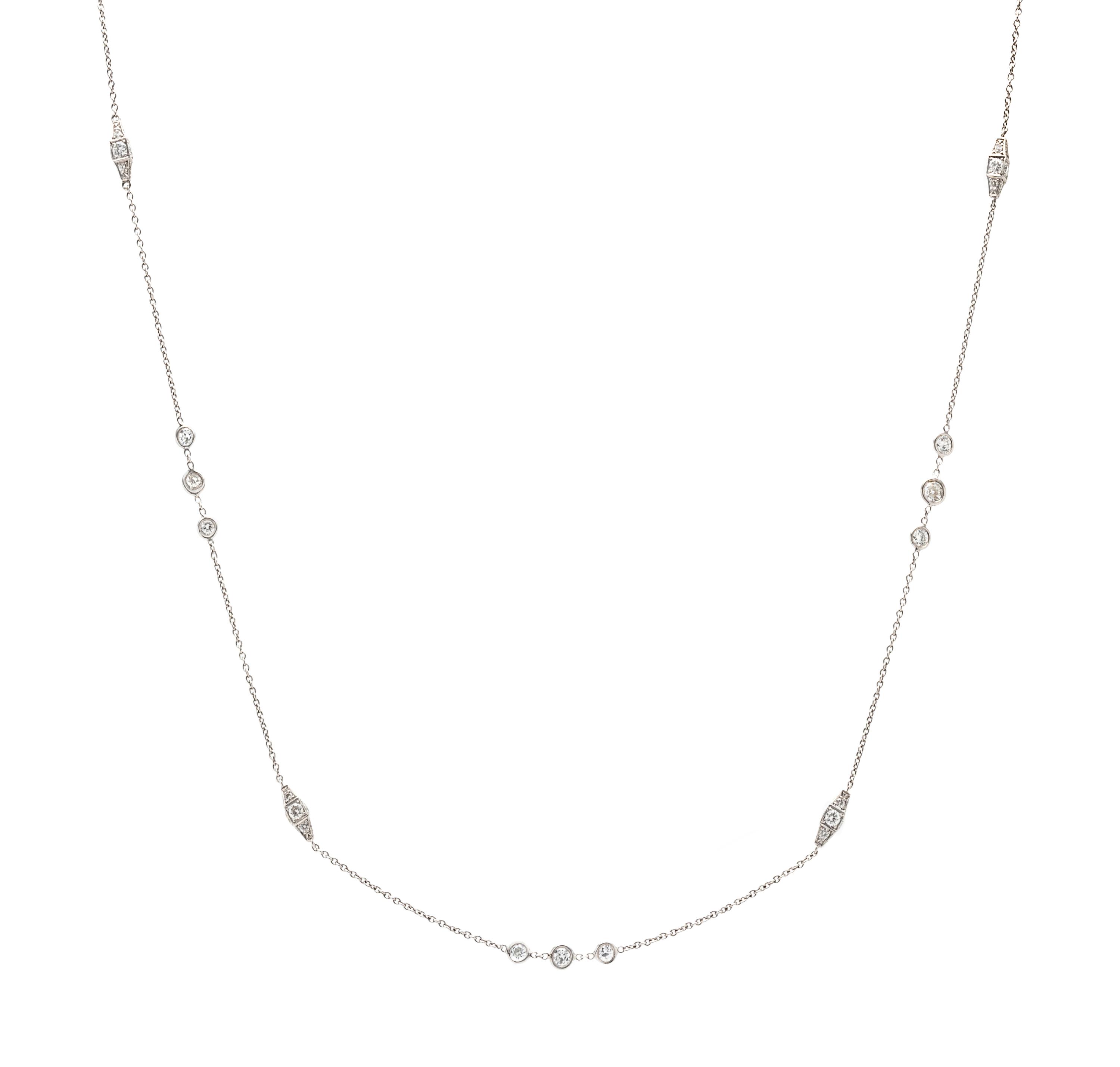 DIAMOND LONGCHAIN NECKLACE