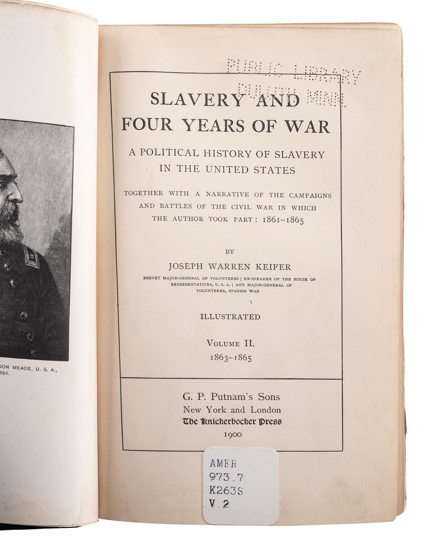 [SLAVERY & ABOLITION]. A group of 6 works related to American slavery, comprising: