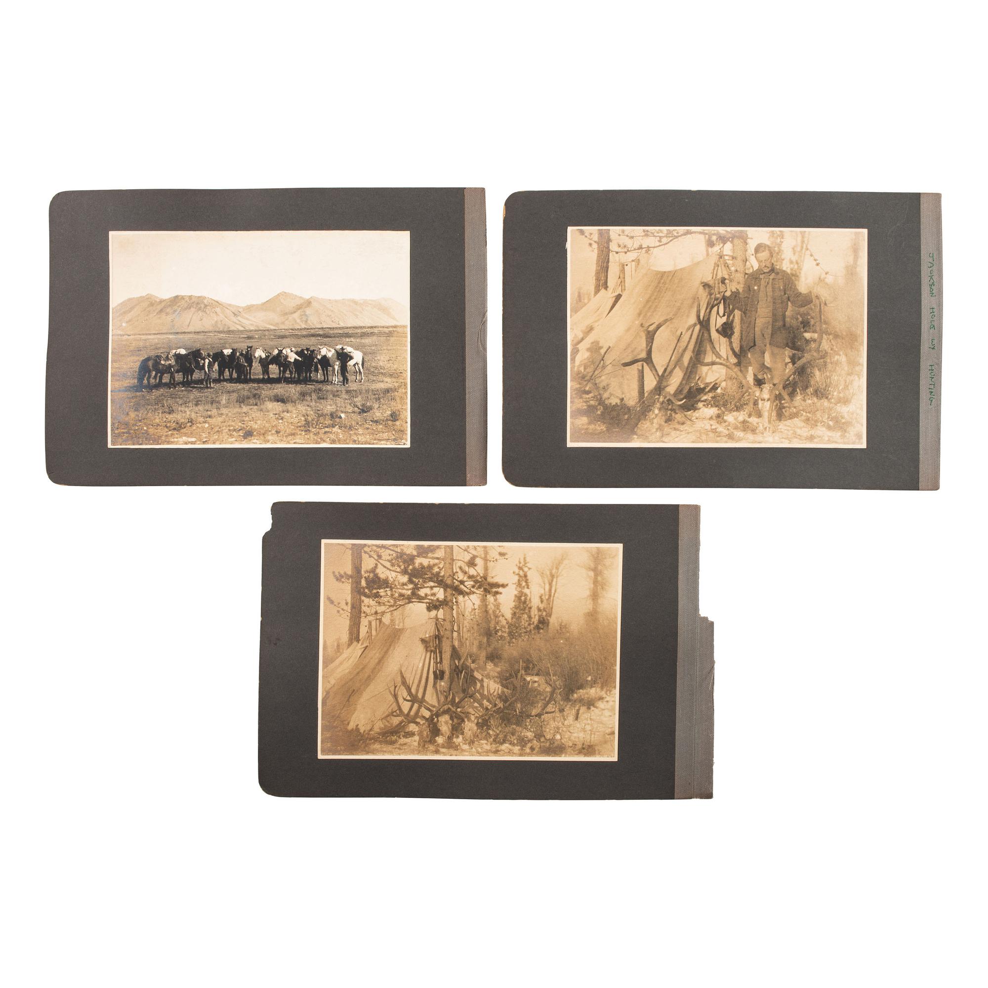 [WESTERN AMERICANA]. A group of stereoviews, albumens, and silver gelatin photographs taken in North Dakota, South Dakota, Montana, Wyoming, and Utah, with Mormon interest, comprising: