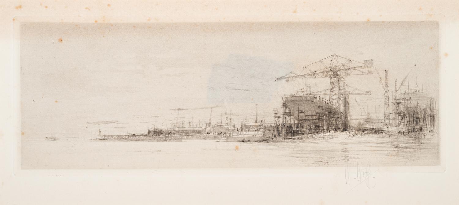 The Arteries of Great Britain (set of five prints: The Clyde; The Forth; The Tyne; The Mersey; The Thames)