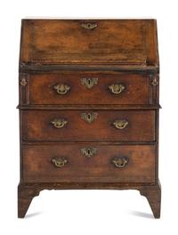 An Oak Slant Front Bureau